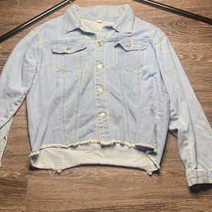 Women's Jean Jacket Size XL